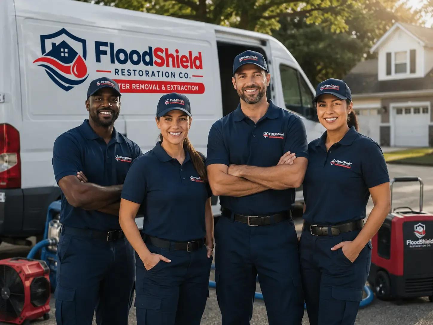 Flood Damage Restoration company in Dana, IA